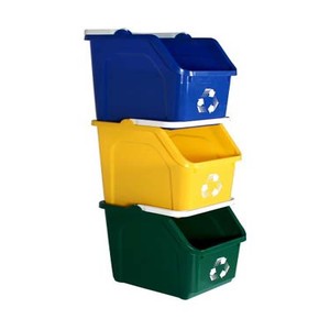 BAC A DECHETS MULTI RECYCLER 22L PACK DE 3