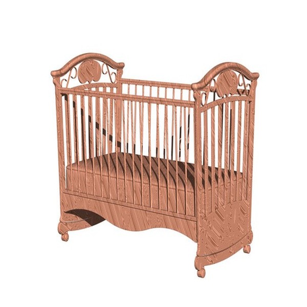 BERCEAU DE BEBE EN BOIS EN PEPINIERE