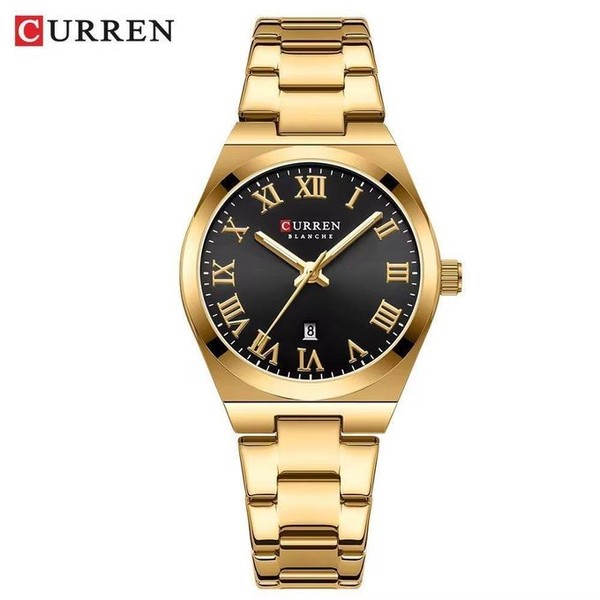 MONTRE CURREN OUTLET OR PLAQUE POUR FEMMES
