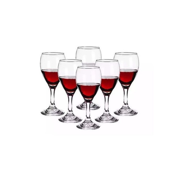 VERRE A VIN CRYSTAL 6 PIECES